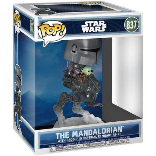 Star Wars #837 - The Mandalorian with Grogu in AT-RT